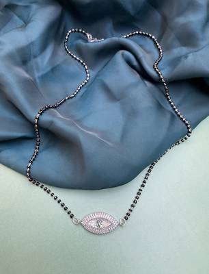 Silver mangalsutra 1