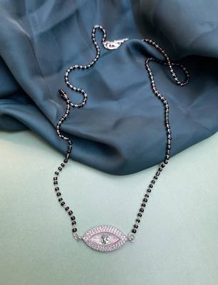 Silver mangalsutra 2