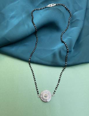 Silver mangalsutra 1