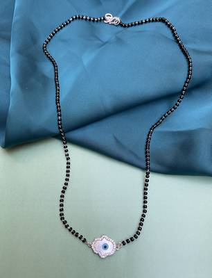 Silver mangalsutra 1