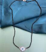 Silver mangalsutra