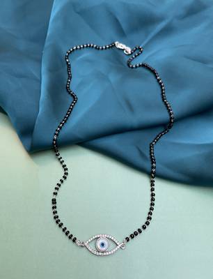 Silver mangalsutra 1