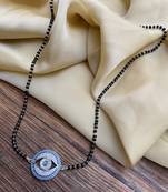 Silver mangalsutra