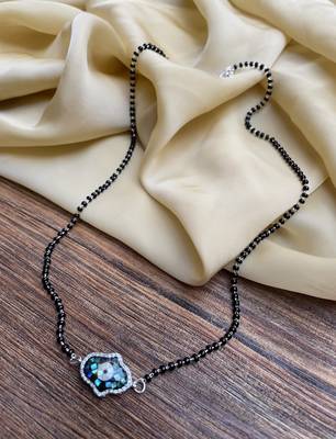 Silver mangalsutra 1