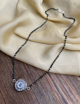 Silver mangalsutra 1