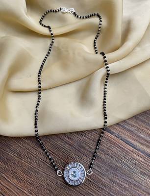 Silver mangalsutra 2
