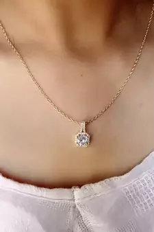 Gold pendants