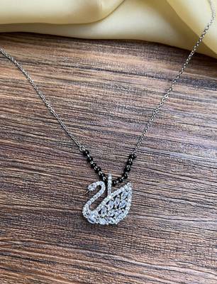Silver mangalsutra 1