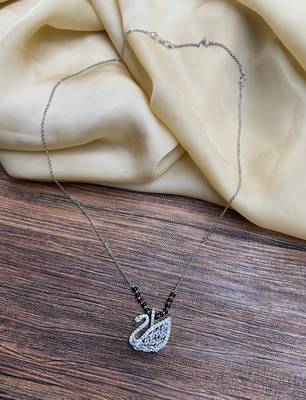 Silver mangalsutra 2