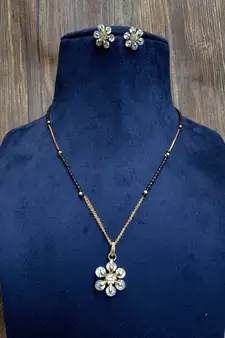Yellow mangalsutra