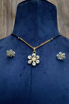 Yellow mangalsutra