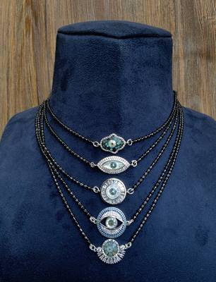 Silver mangalsutra 1