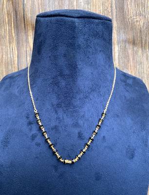 Yellow mangalsutra 1