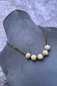 Yellow mangalsutra