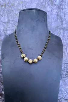 Yellow mangalsutra