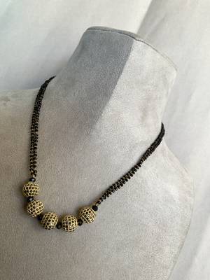 Yellow mangalsutra 2