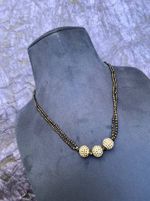 Yellow mangalsutra 2