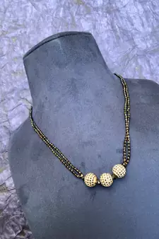 Yellow mangalsutra