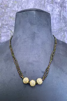 Yellow mangalsutra