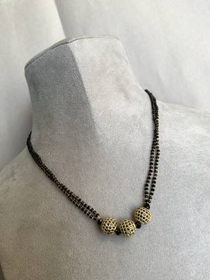 Yellow mangalsutra 2