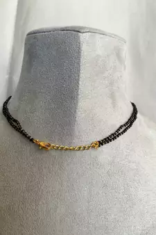 Yellow mangalsutra
