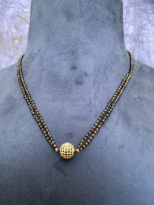 Yellow mangalsutra 1