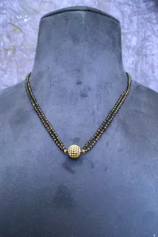 Yellow mangalsutra