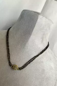 Yellow mangalsutra