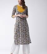 Multicolor printed cotton kurtis