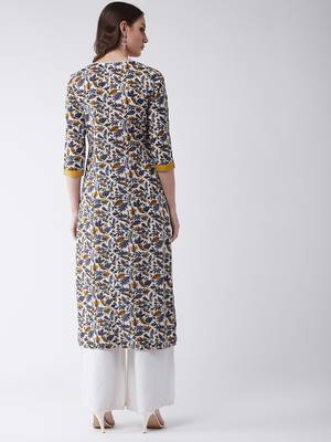 Multicolor printed cotton kurtis 3