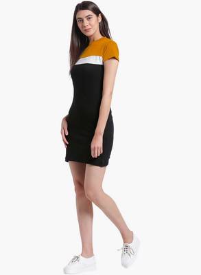 Multicolor plain polyester maxi-dresses 3