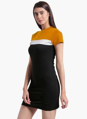 Multicolor plain polyester maxi-dresses 4