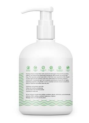  Almond Moisturizing Lotion with shea butter Vitamin E and coconut oil Moisturizer 300ml 3