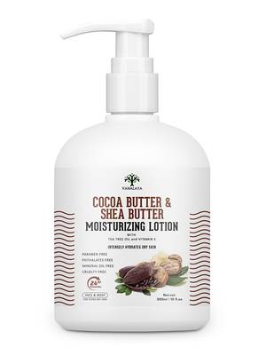  Cocoa Butter & Shea Butter Moisturizing Lotion with Vitamin E and coconut oil  Moisturizer 300ml 1