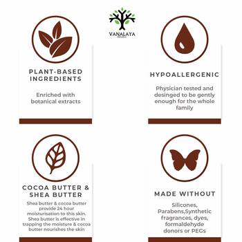  Cocoa Butter & Shea Butter Moisturizing Lotion with Vitamin E and coconut oil  Moisturizer 300ml 5