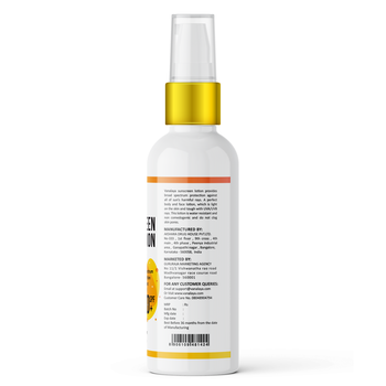  Sunscreen Lotion SPF 50 PAfor men women, Quick Absorb UVA & UVB Protection for All Skin Types - 100ml 2
