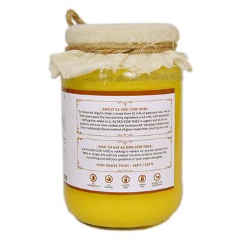  A2 Desi Cow Ghee 100% Pure and natural made from bilona method 500 ml 2