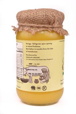  A2 Gir Cow Ghee, pure desi ghee made from traditional bilona method Ghee 200 ml  4