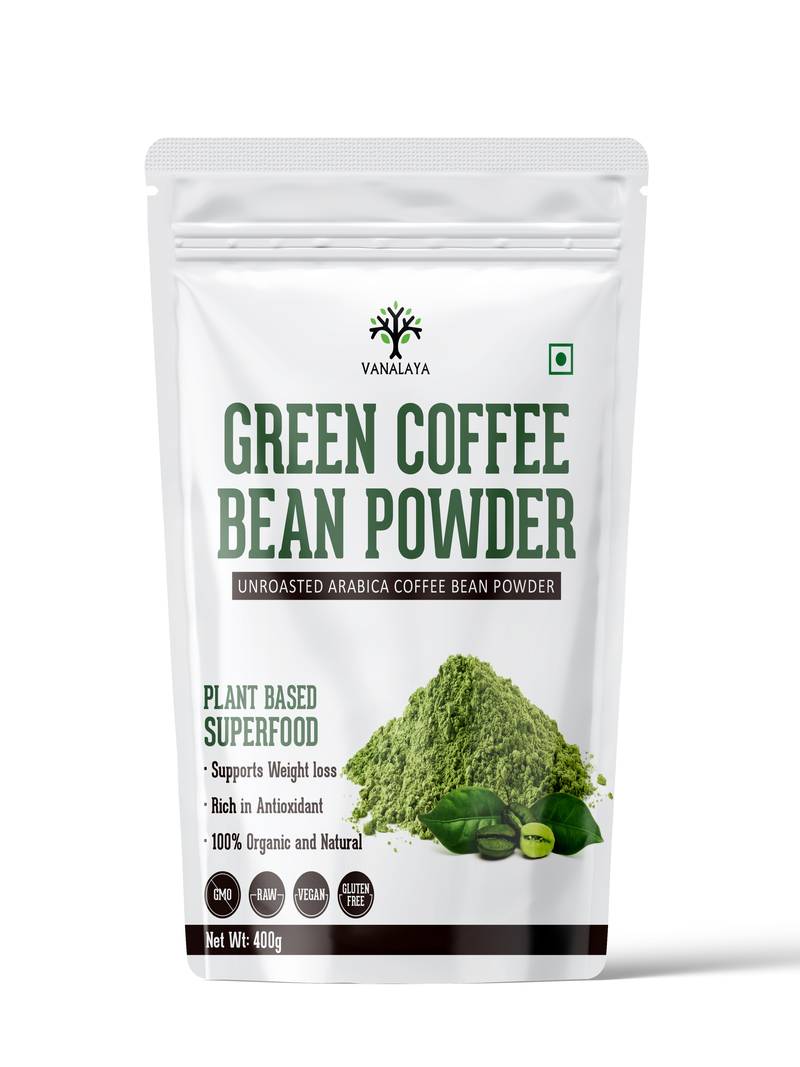 Green Coffee bean Powder Unroasted Arabica Pure and Natural For weight