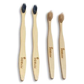 INDIBAM FAMILY PACK of 4 Toothbrushes. 1