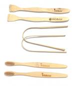 INDIBAM COMPLETE ORAL CARE PACK (Total Qty - 6 Pcs) toothbrushes.