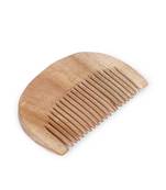 INDIBAM Neem Wood Pocket Comb for Men's Beard and Moustache .Vegan & Biodegradable.
