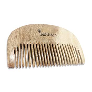 INDIBAM Neem Wood Pocket Comb for Men's Beard and Moustache .Vegan & Biodegradable. 4