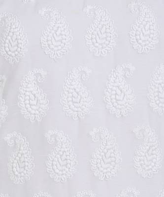 White embroidered georgette chikankari-kurtis 5