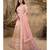 Peach Colored Dupatta Partywear Designer Embroidered Lehenga Choli
