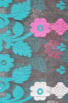 Grey Hand Woven Pure Cotton Saree Without Blouse