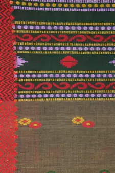 Brown hand woven pure cotton saree with blouse