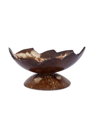 INDIBAM Upcycled coconut shell soap tray (Leaf Cut).Decorative- Hand Made - Vegan- Made from Coconut Shells. 5