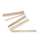 INDIBAM Natural Bamboo Reusable Straw (Pack of 10) + Free Cleaning Brush.