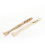 INDIBAM natural Neem Wood Tongue Scraper Or Tongue Cleaner for Adults and Kids Pack of 2.
